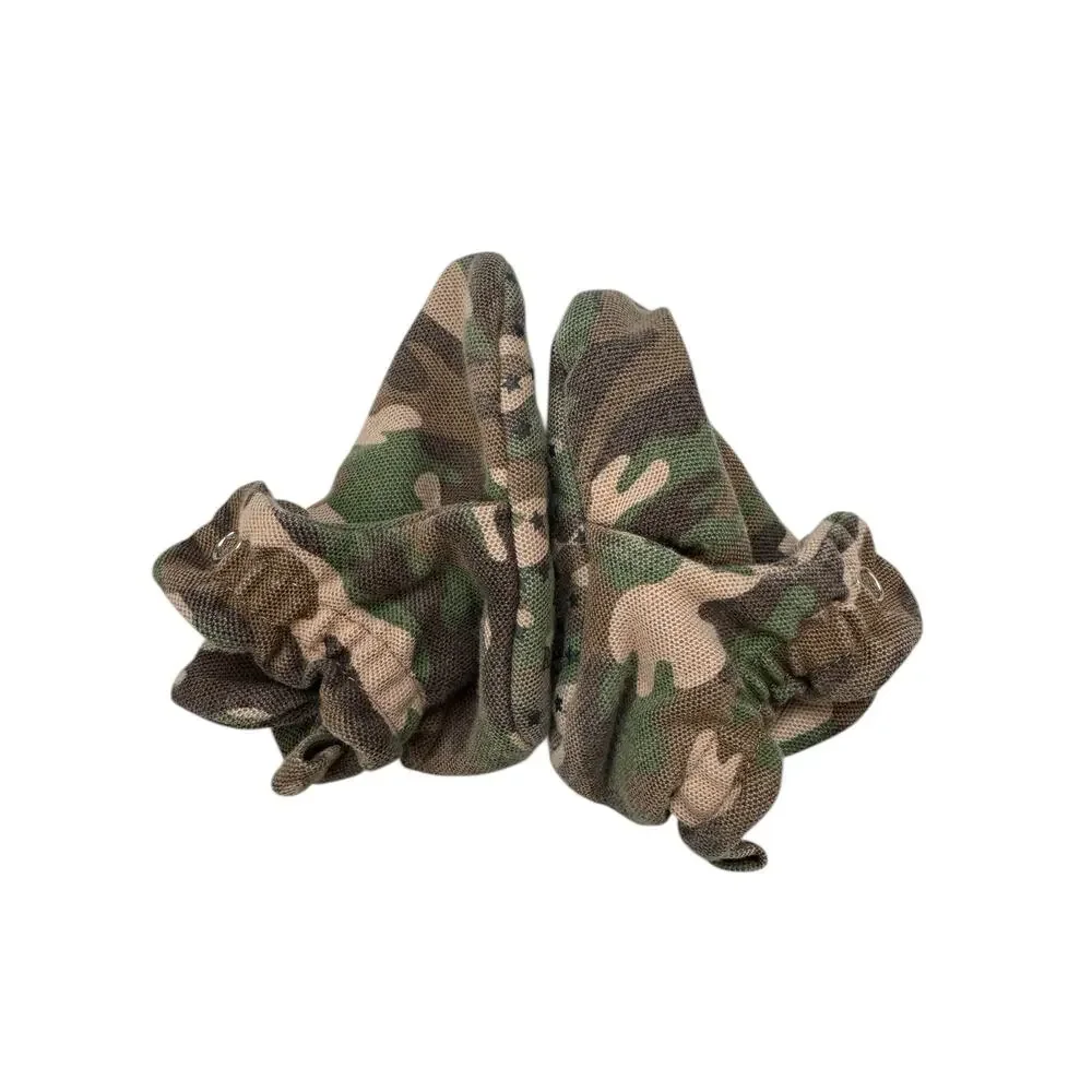 ROBEEZ Camo Print Canvas Snap Booties 6-12 Months Cotton Slippers Pre-walker